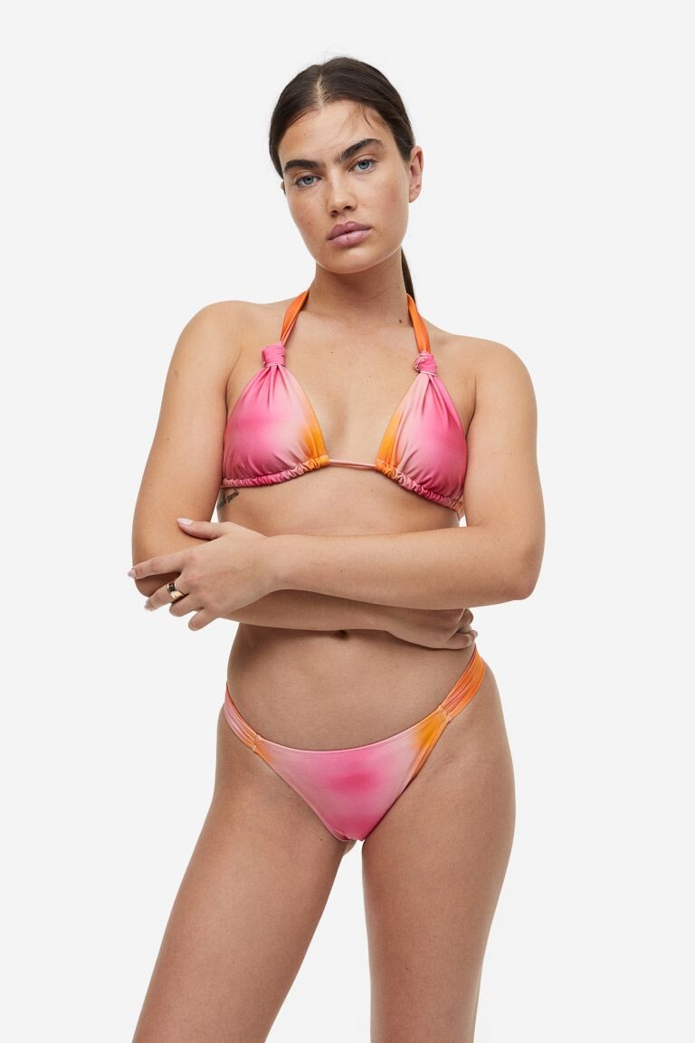 

Плавки бикини H&M, розовый/оранжевый