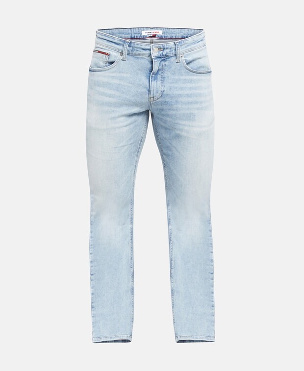 

Джинсы узкого кроя Tommy Jeans, светло-синий