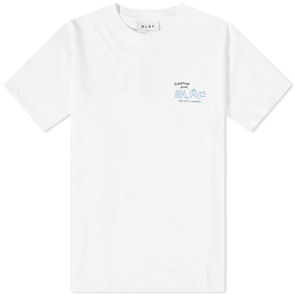 

Футболка Olaf Hussein Souvenir Tee, Белый