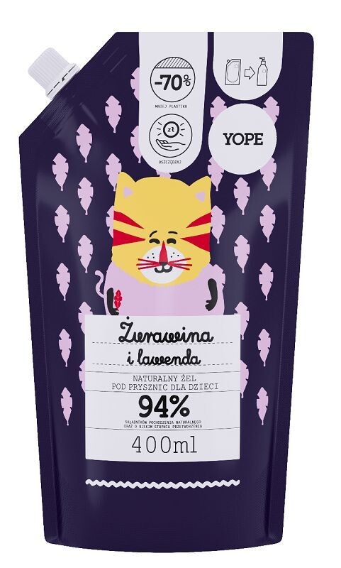 

Yope Żurawina i Lawenda Refill гель для стирки детей, 400 ml