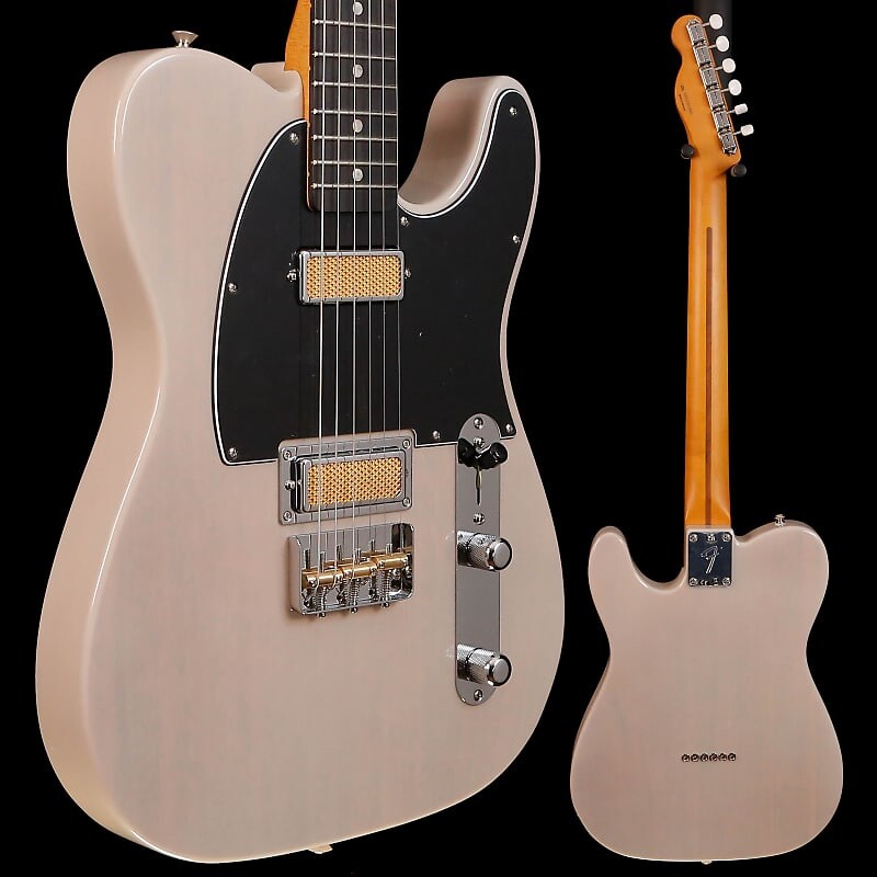 

Fender Gold Foil Telecaster Electric, белый блондин 8 фунтов 7,9 унции Gold Foil Telecaster Electric, White Blonde