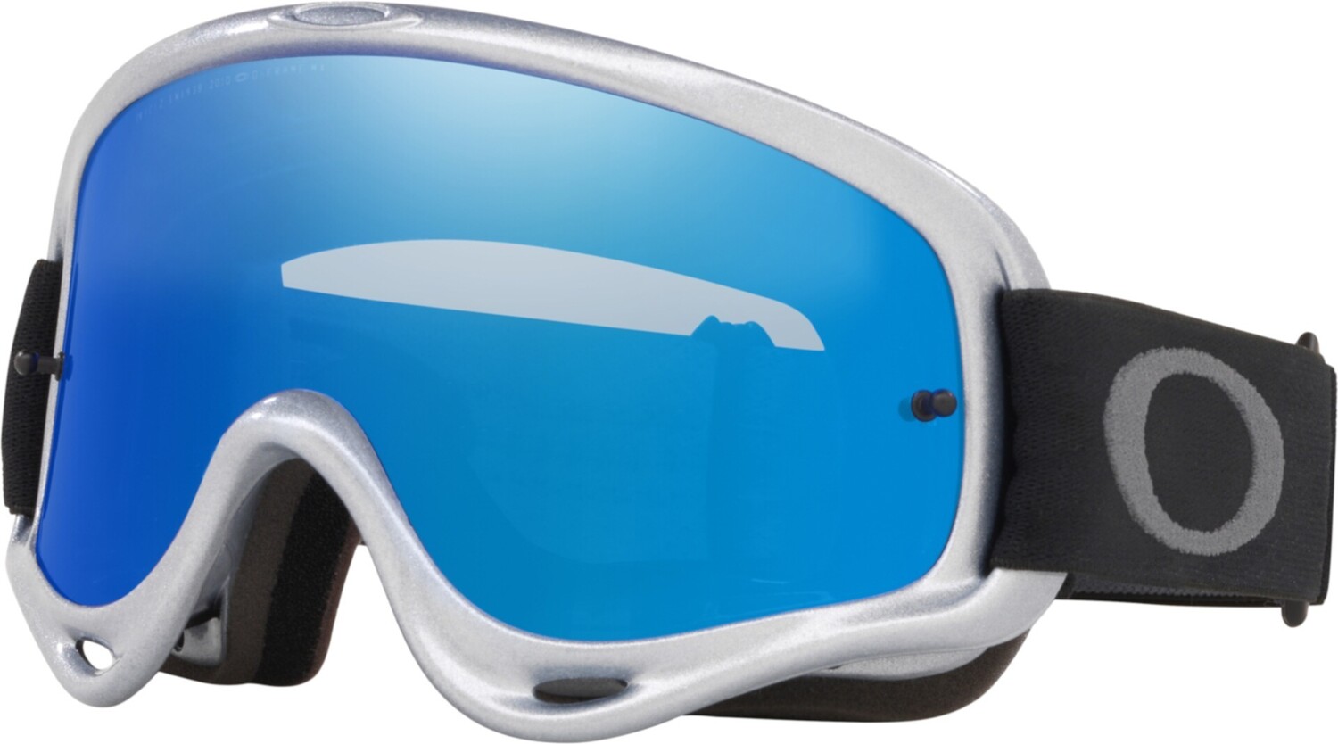 

Очки Oakley O-Frame Silver Chrome для мотокросса с надписью