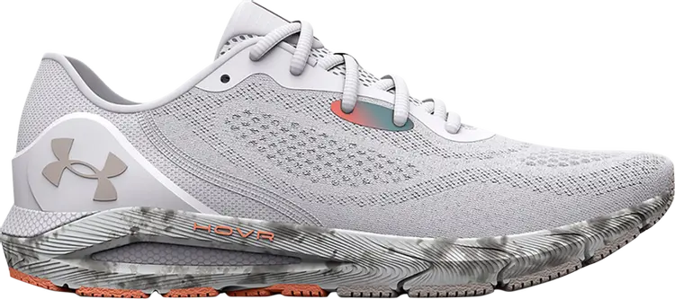 

Кроссовки Under Armour HOVR Sonic 5 White Ghost Grey Camo, белый