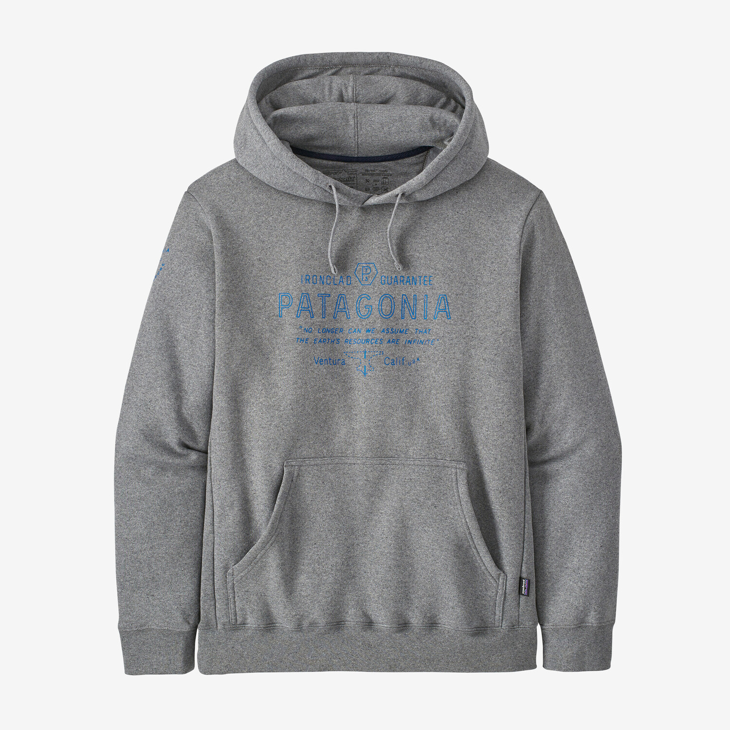 

Толстовка Forge Mark Uprisal Patagonia, цвет Gravel Heather