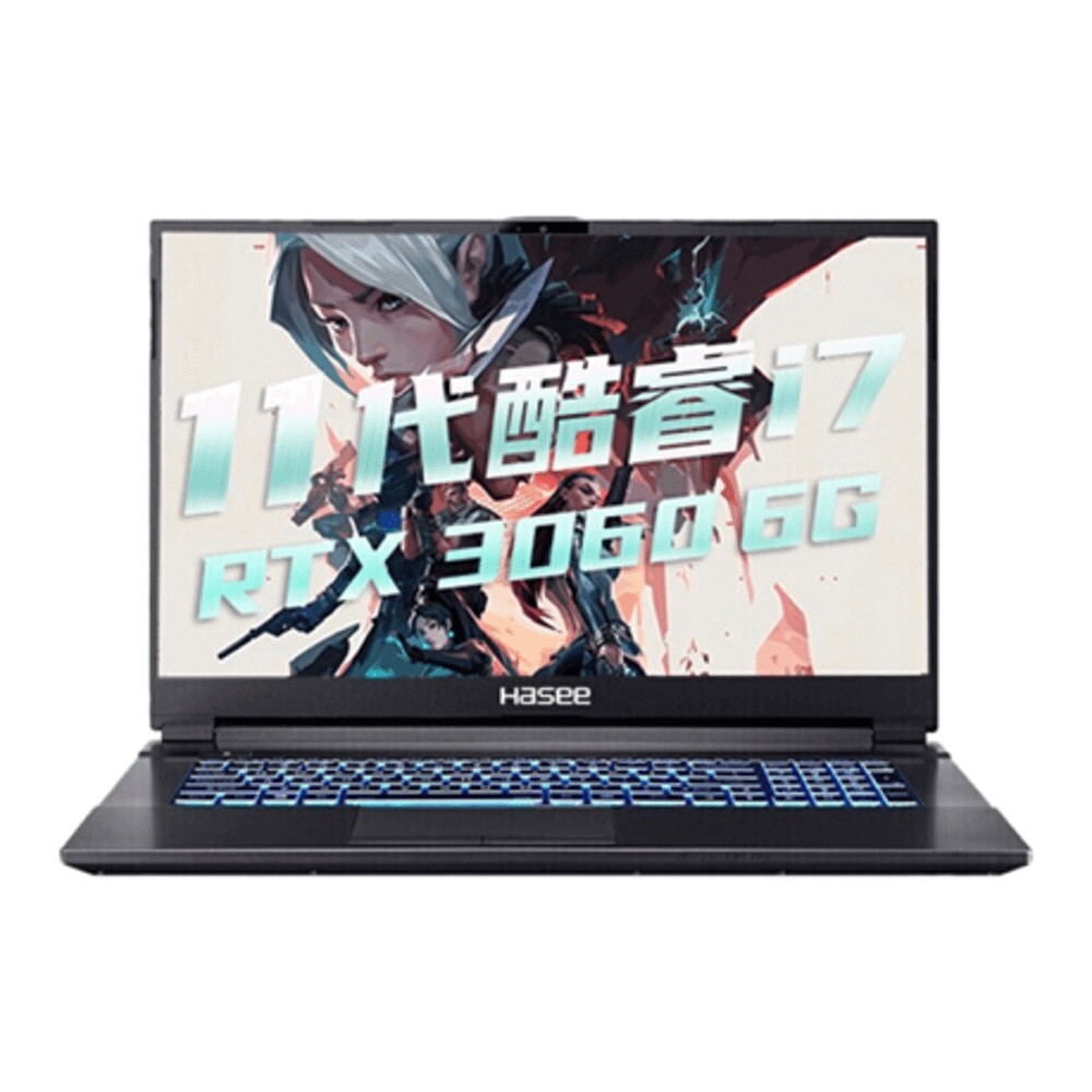 

Ноутбук HASEE G8-TA7NP 17.3" FullHD 16ГБ/512ГБ i7-11800H RTX 3060, черный, английская клавиатура
