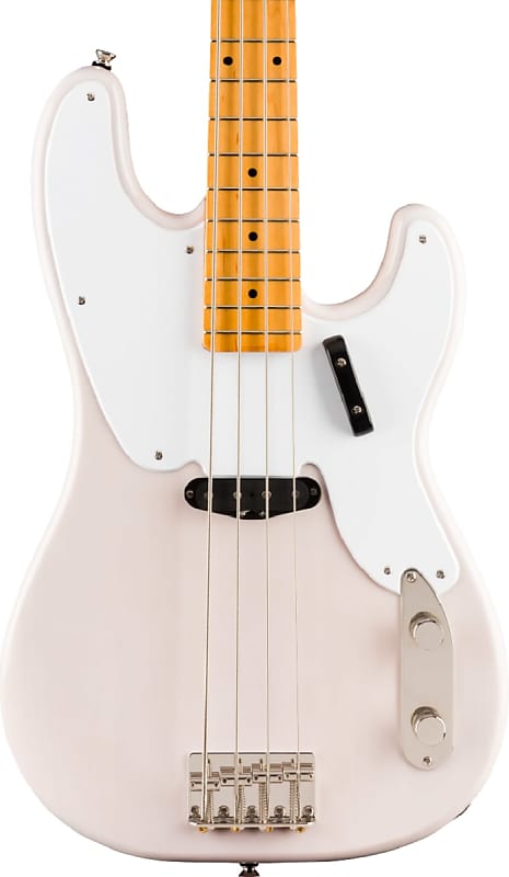 Басс гитара Squier Classic Vibe '50s Precision Bass Maple FB, White Blonde
