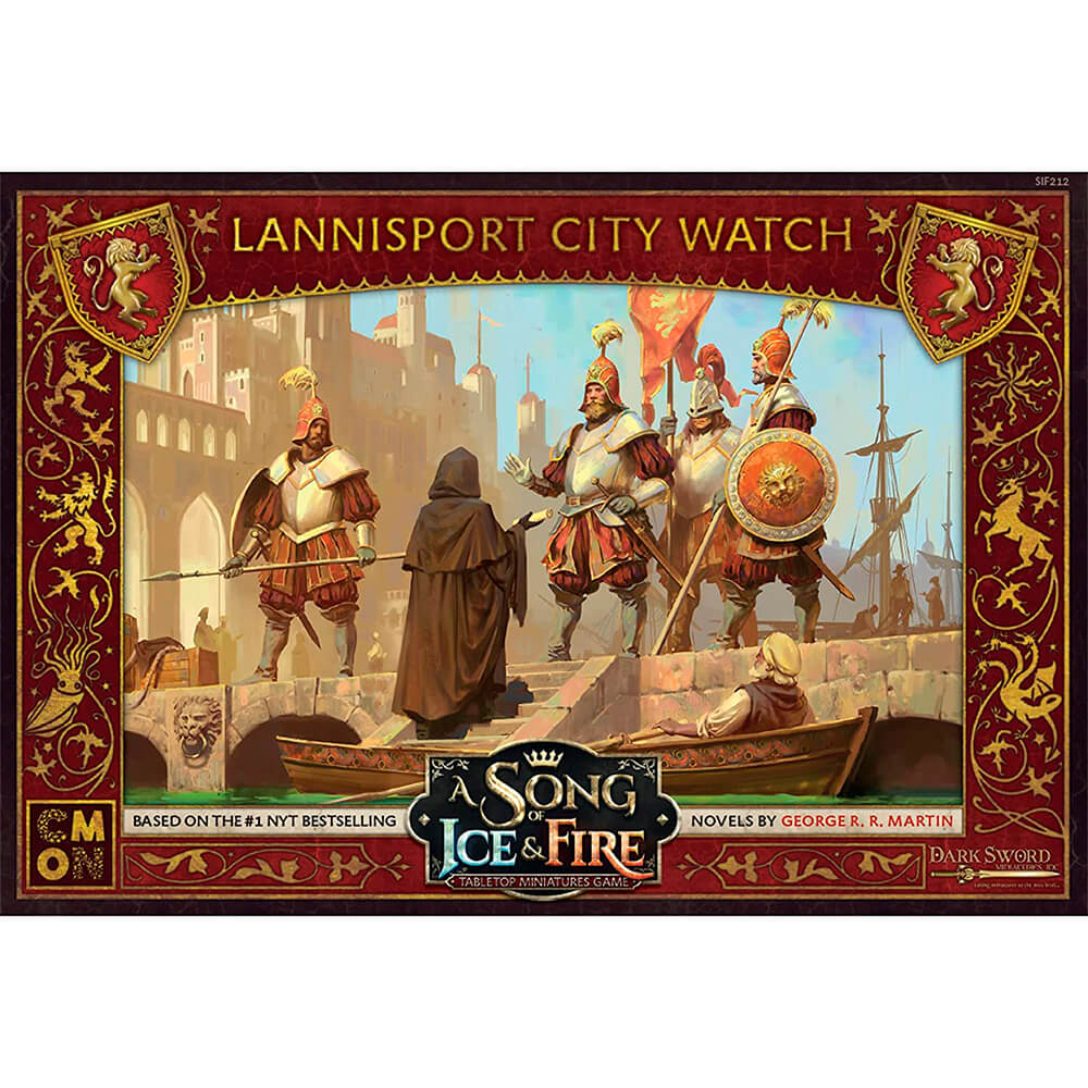 Дополнительный набор к CMON A Song of Ice and Fire Tabletop Miniatures  Game, Lannisport Enforcers – купить из-за границы через сервис  «CDEK.Shopping»