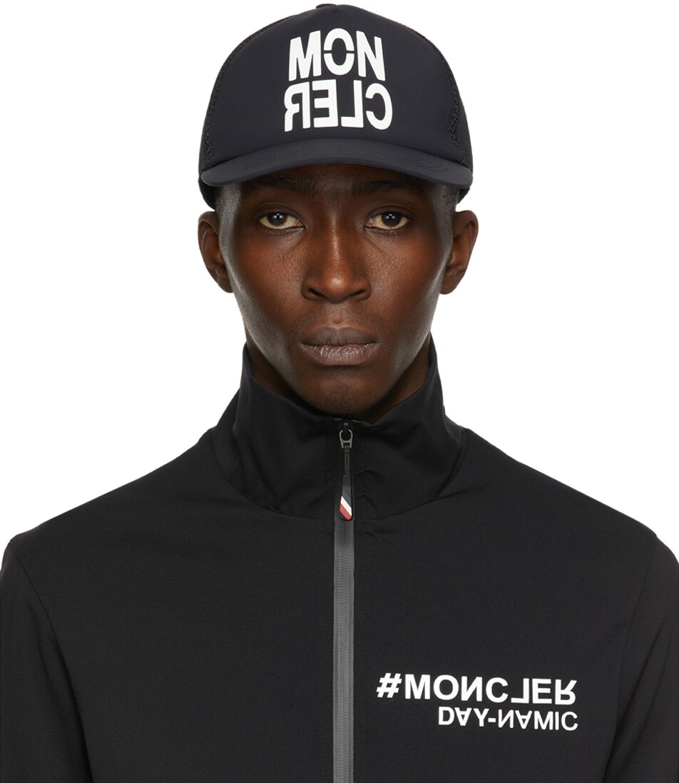 

Черная бейсболка Moncler Grenoble