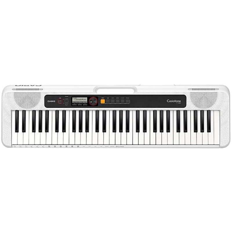 Casio CT-S200 Портативная электронная клавиатура Casiotone с USB, белая - фото