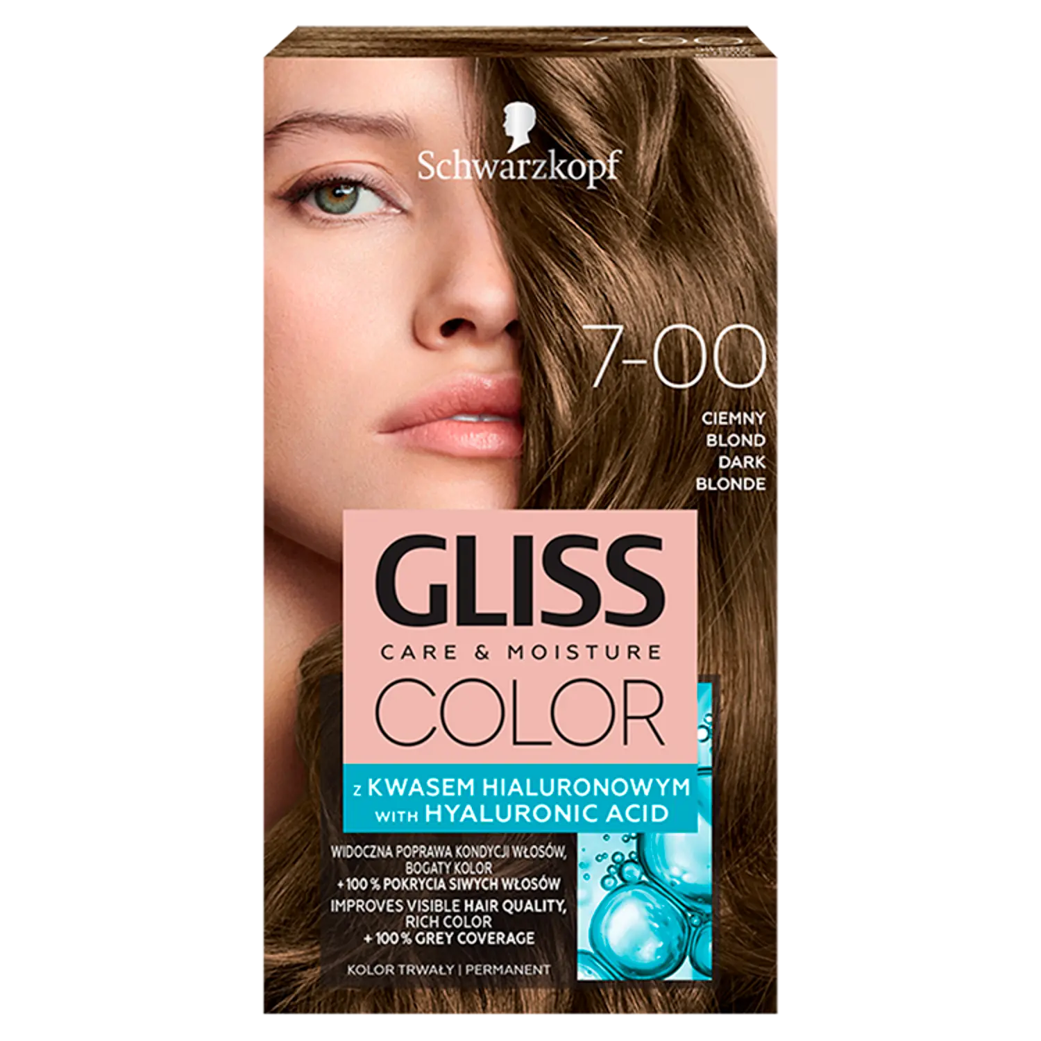 

Gliss Color краска для волос 7-00 темно-русый, 1 упаковка