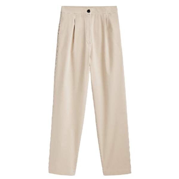 

Брюки Massimo Dutti Cotton Blend Chino, дымчатый