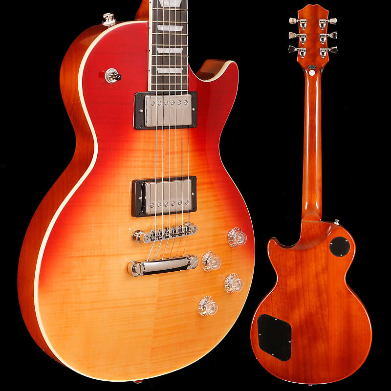 

Epiphone Les Paul Modern Figured, Magma Orange Fade 7 фунтов 15 унций