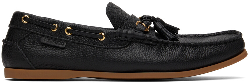 

Черные лоферы Robin TOM FORD