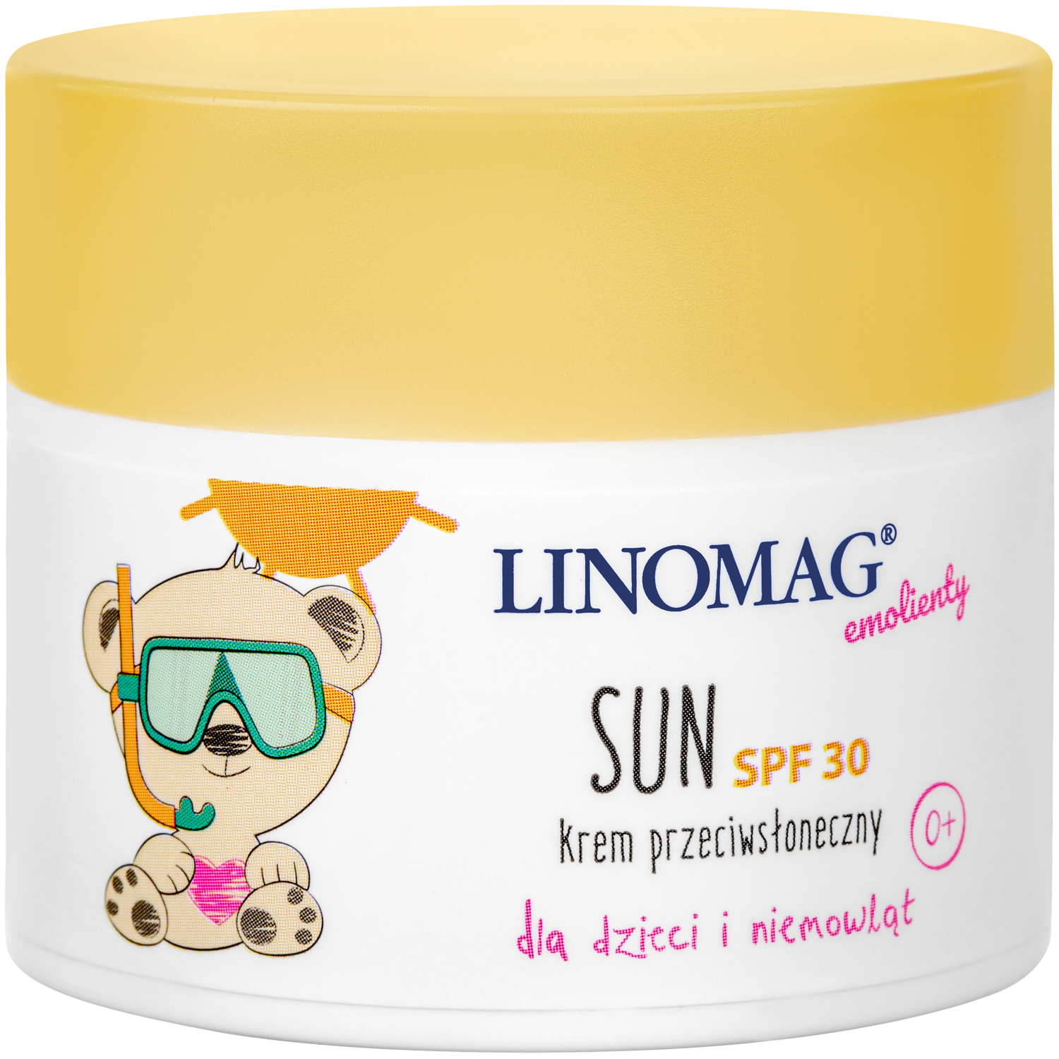 Linomag Emolienty Sun защитный крем SPF30 для детей, 50 мл