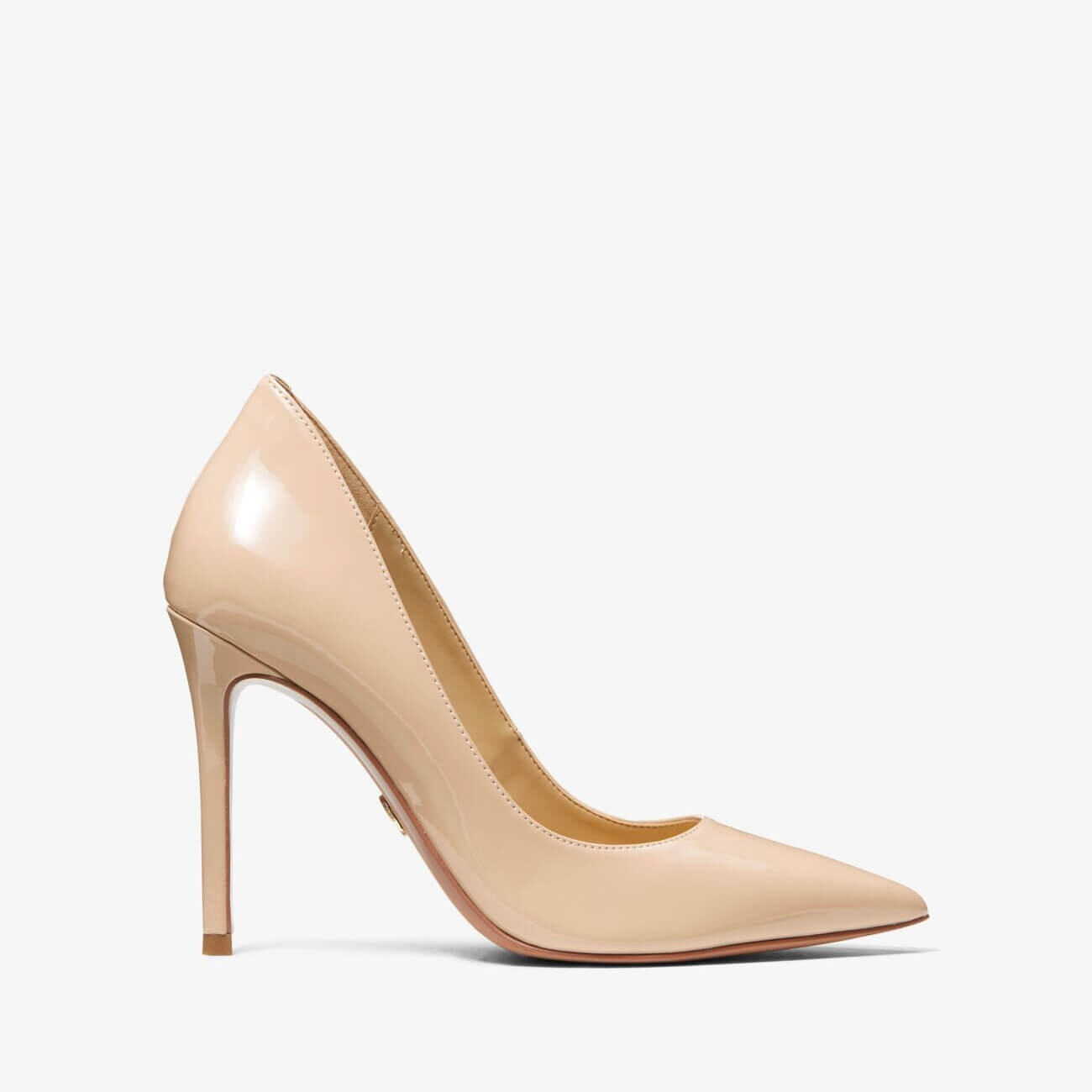 

Лодочки Michael Michael Kors Keke Faux Patent Leathera, нежно-бежевый