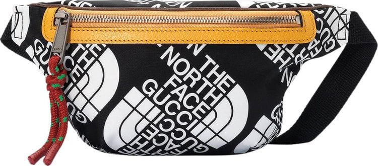 Сумка The North Face x Gucci Belt Bag Black, черный - фото