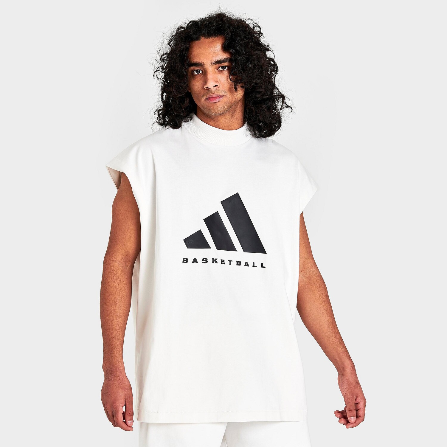 

Майка без рукавов Adidas Basketball One, белый