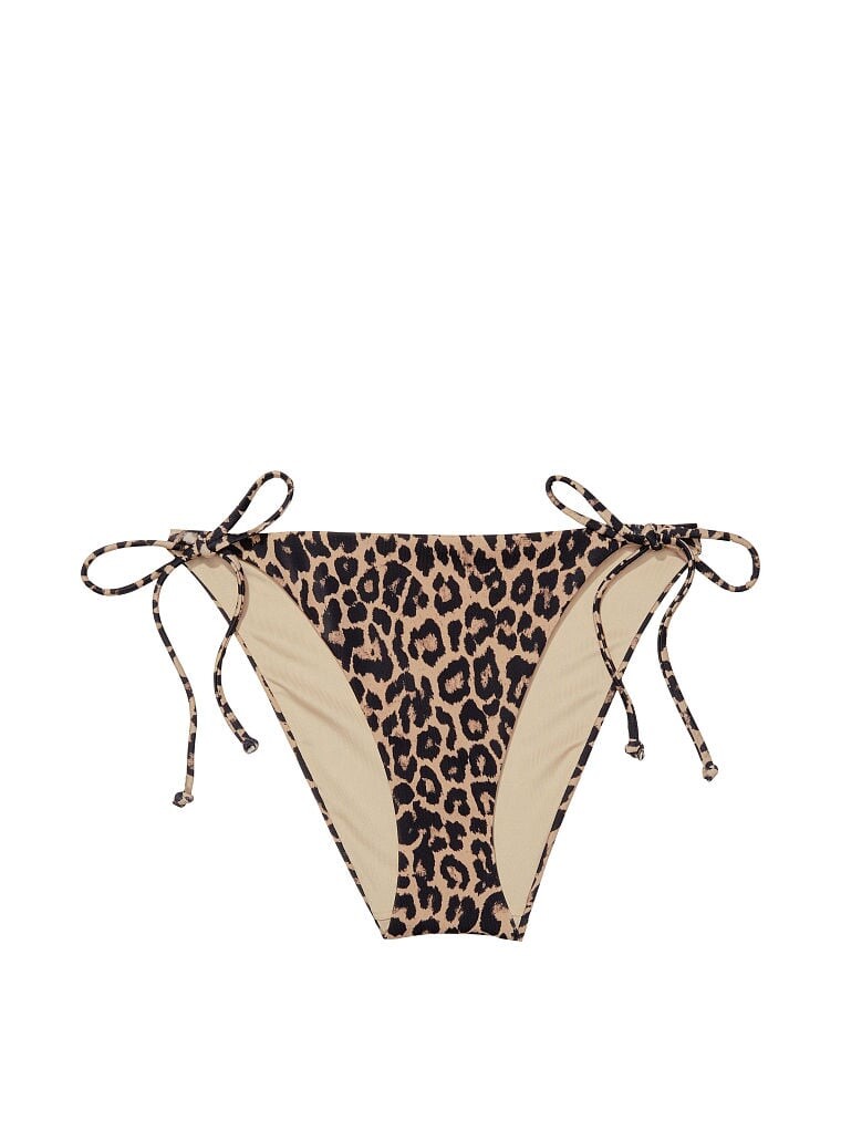 

Плавки бикини Victoria's Secret Swim Mix-and-match Cheeky String, чёрный/жёлтый