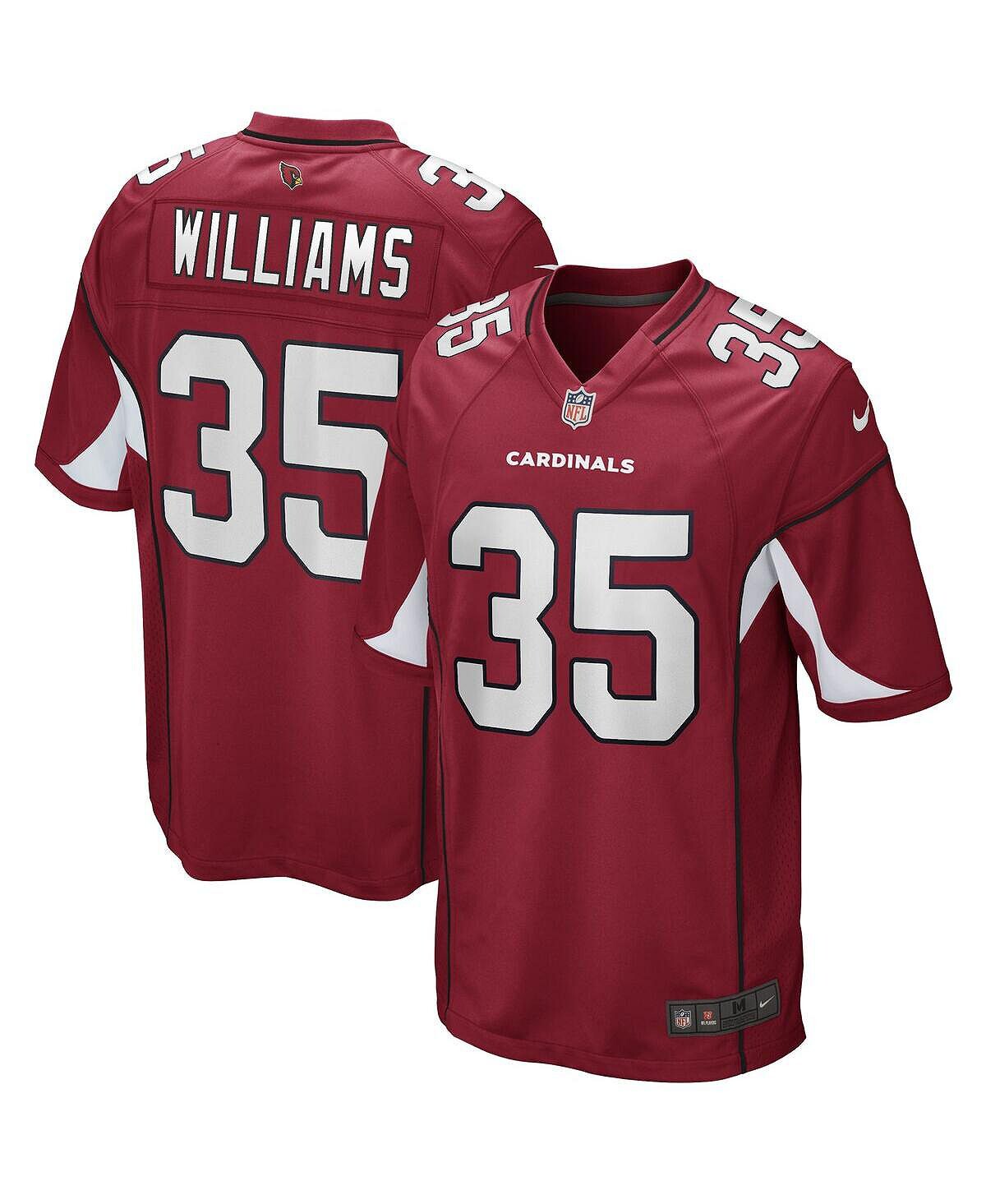 

Мужская футболка aeneas williams cardinal arizona cardinals game для пенсионеров Nike