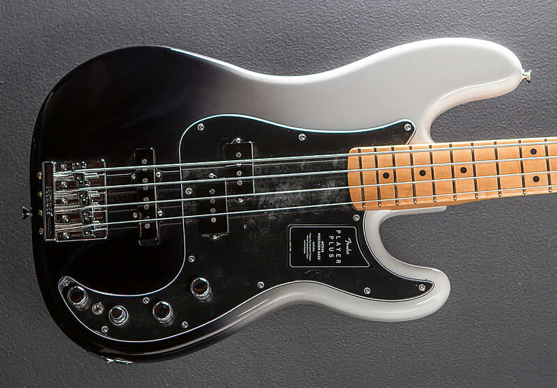 

Player Plus Precision Bass - Серебряный дым с кленом Fender Player Plus Precision Bass - w/Maple