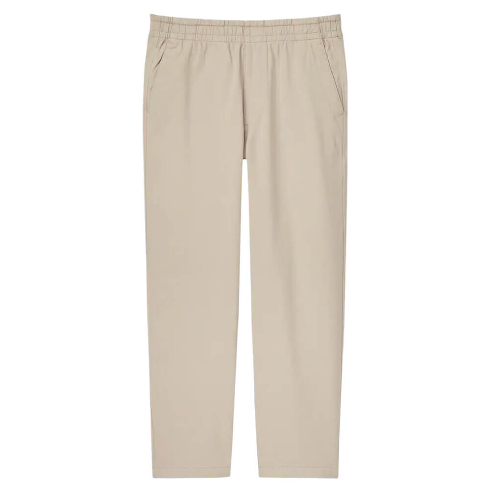 

Брюки Uniqlo Washed Jersey Ankle Length, бежевый