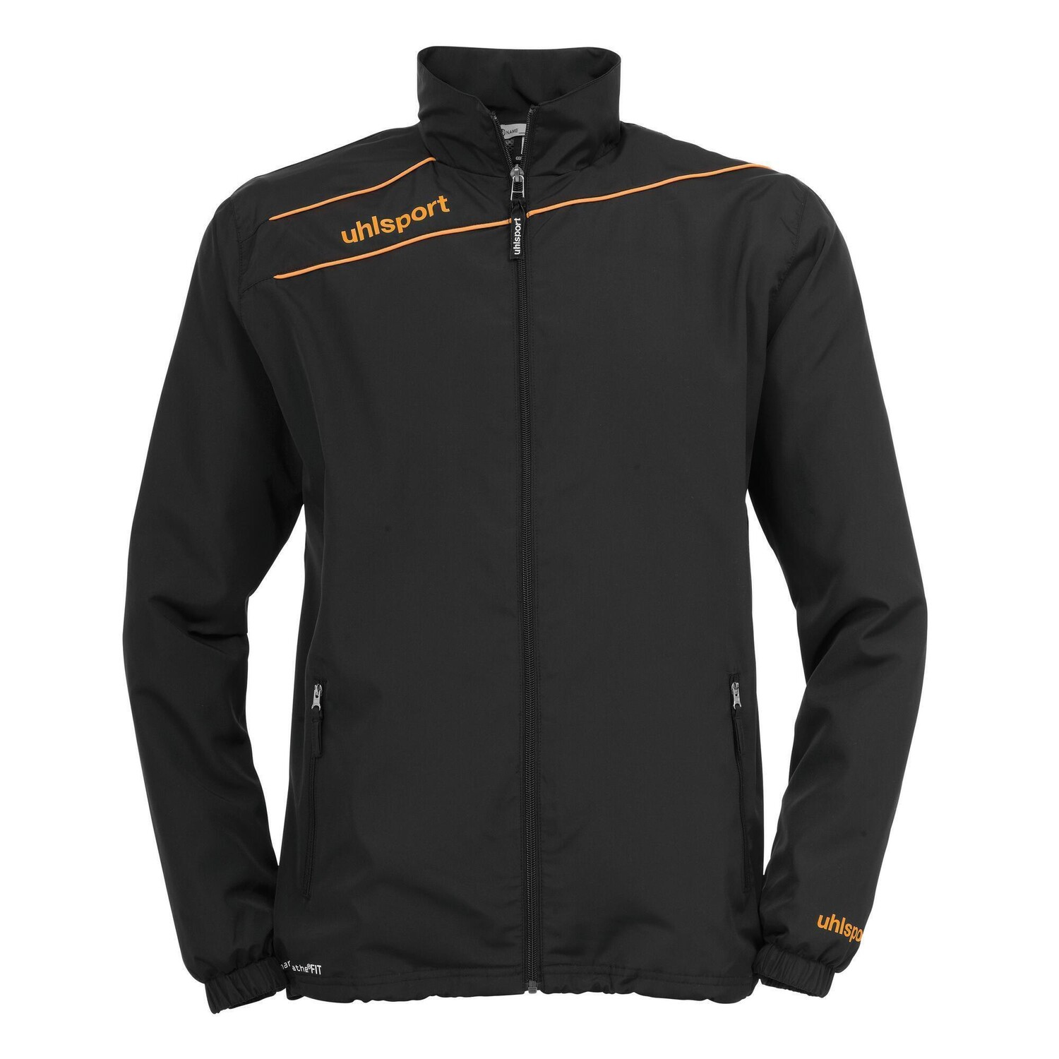 

Детская презентационная куртка Uhlsport Stream 3.0, черный/черный/оранжевый