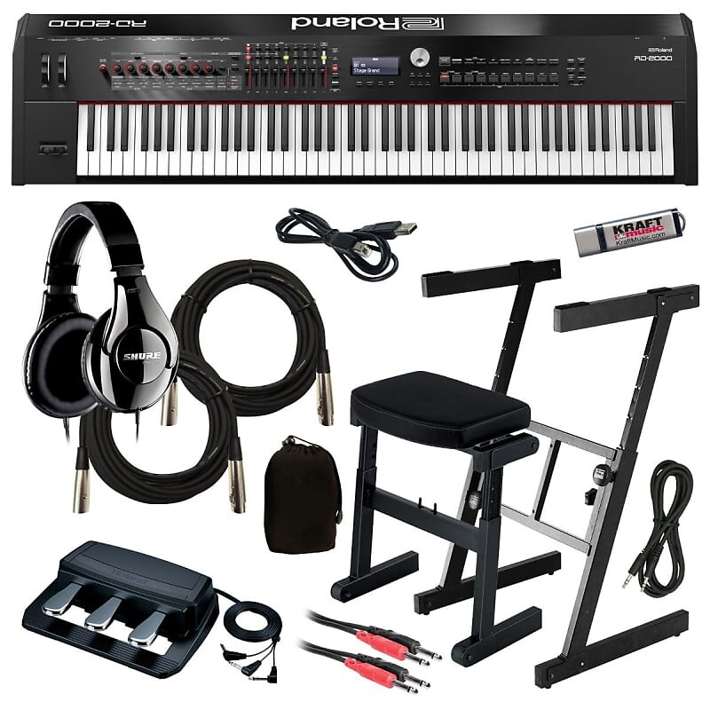 

КОМПЛЕКТ НЕОБХОДИМЫХ КОМПОНЕНТОВ ДЛЯ СТУДИИ Roland RD-2000 Stage Piano