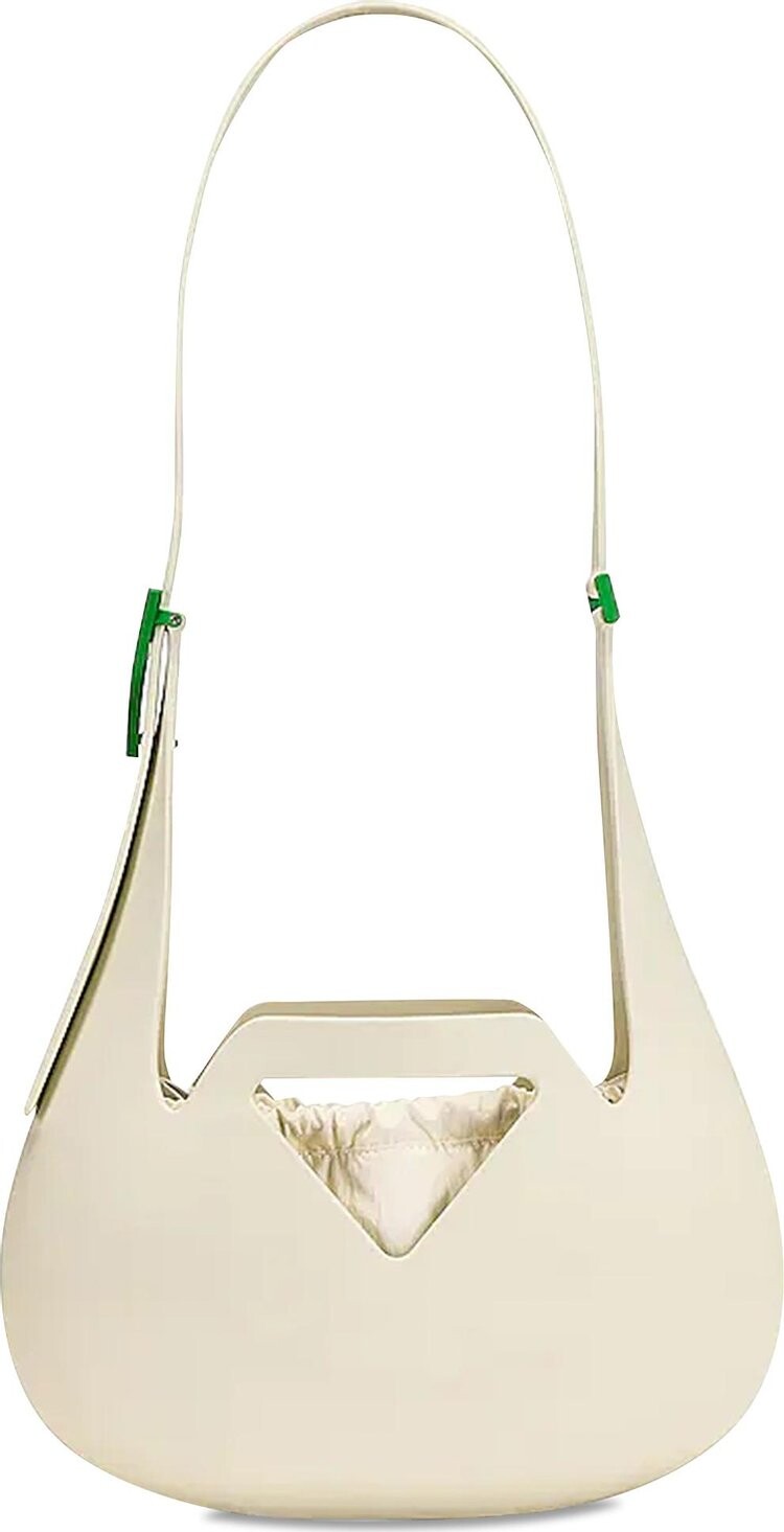 

Сумка Bottega Veneta Small Moulded Shoulder Bag White/Parakeet, белый