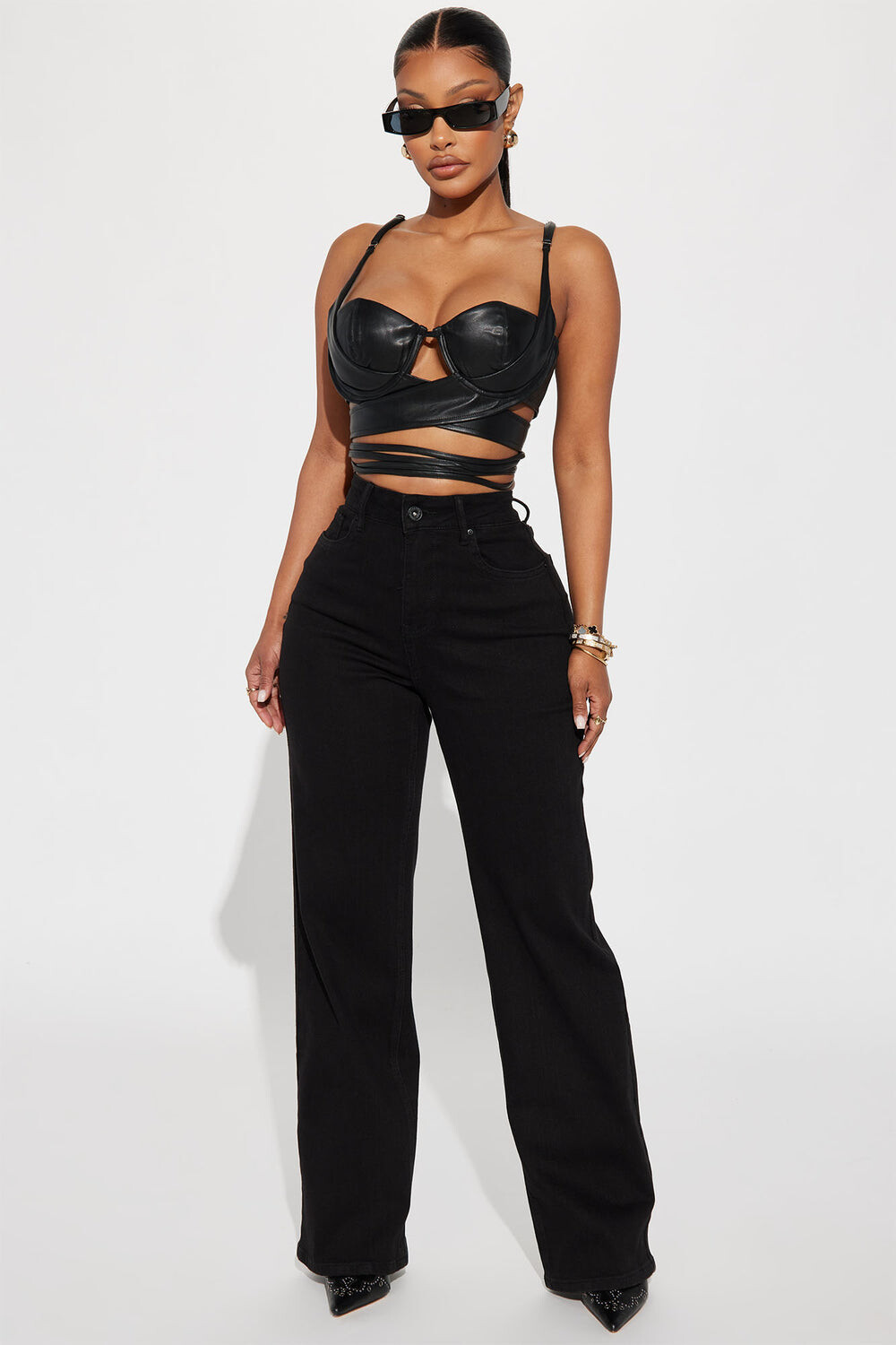 

Джинсы Fashion Nova p165998cv, черный