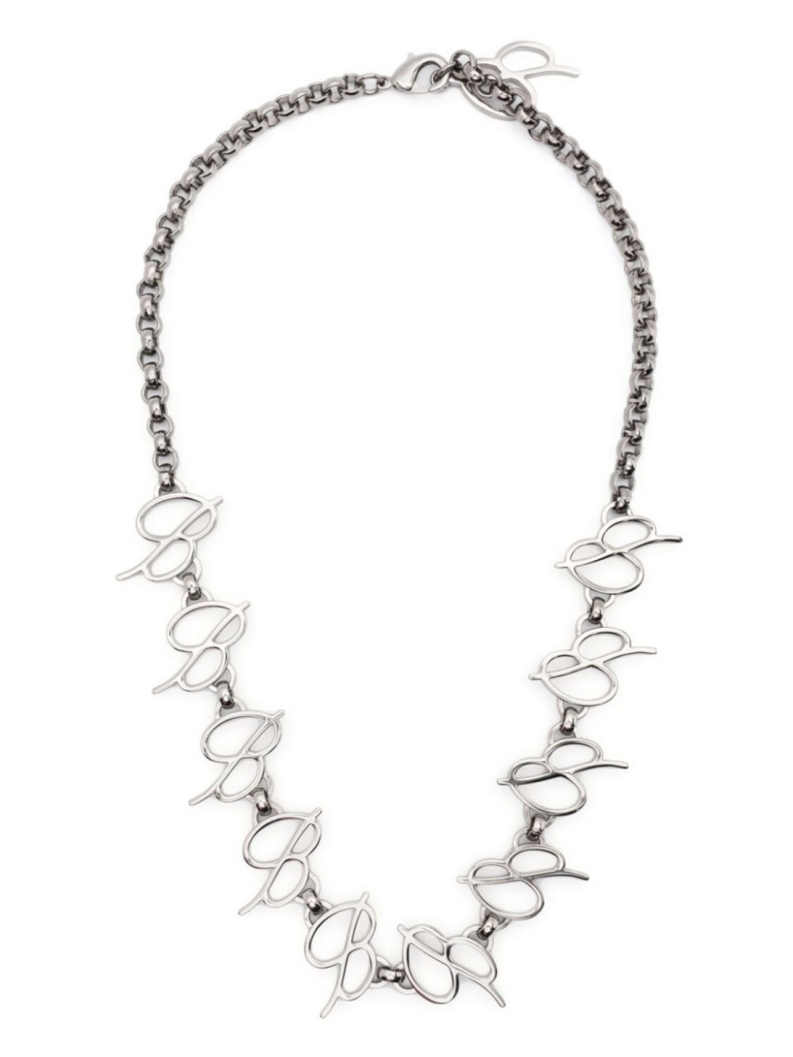 

Колье с логотипом Blumarine, серебряный