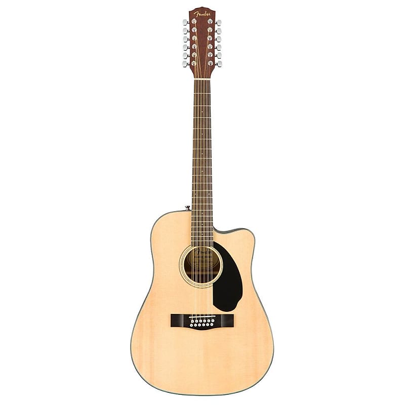 Акустическая гитара Fender CD-60SCE Dreadnought 12-String Acoustic Electric Guitar Natural