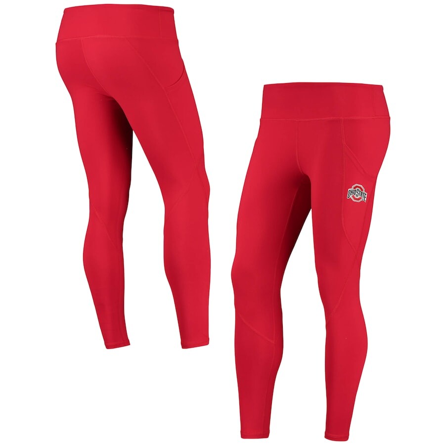 

Леггинсы ZooZatz Ohio State Buckeyes, алый
