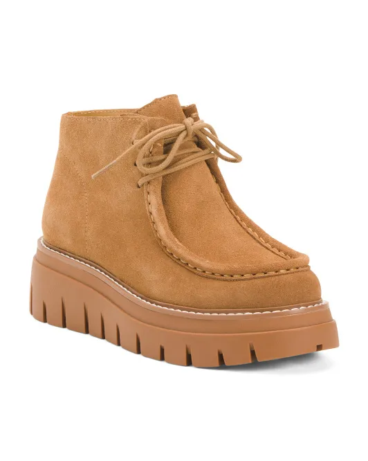 

Замшевые ботильоны Treasure Jslides, цвет Tan Suede