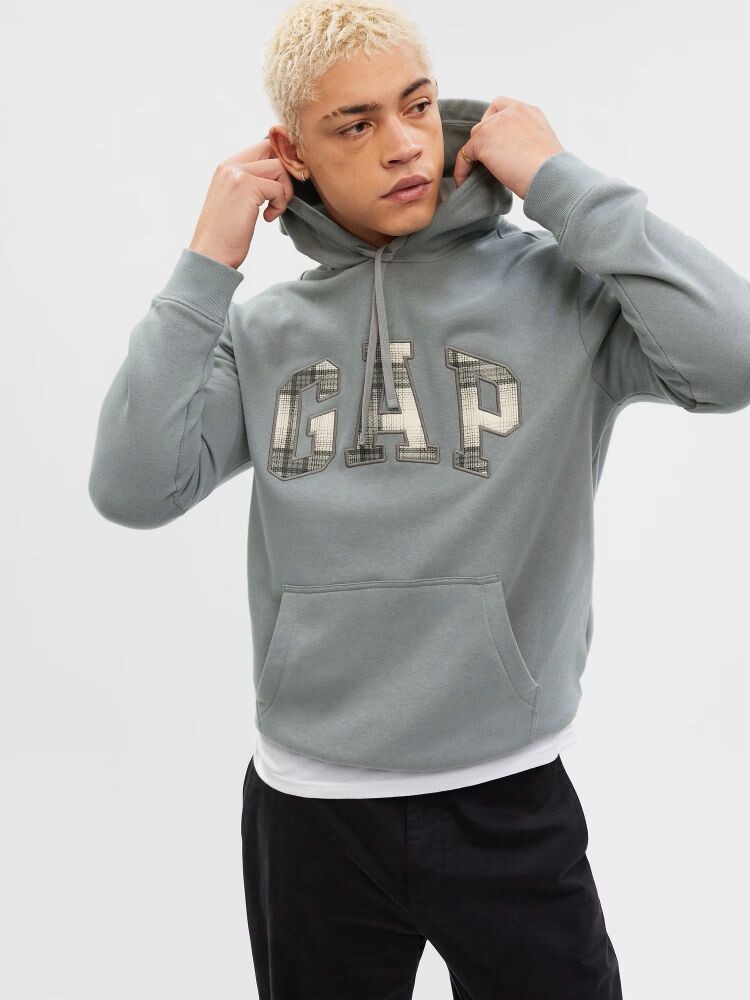 

Худи с логотипом Gap, серый