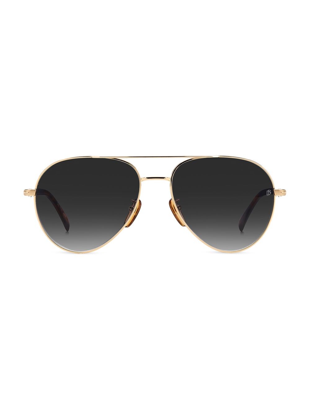 

Солнцезащитные очки-авиаторы 59MM David Beckham, золотой