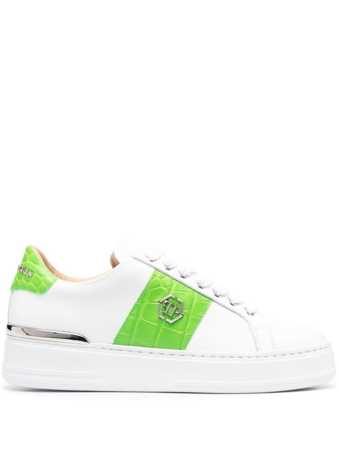 

Philipp Plein кроссовки Hexagon, белый