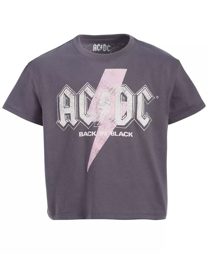 

Футболка с рисунком AC/DC для больших девочек Grayson Threads Black, серый