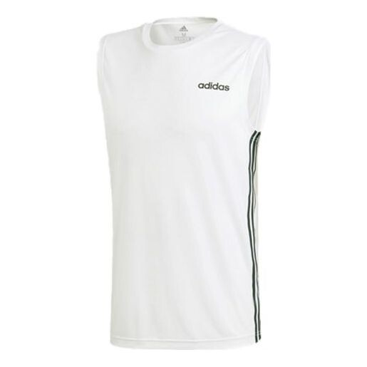 

Майка Men's adidas D2M SL 3S Training White Vest, белый
