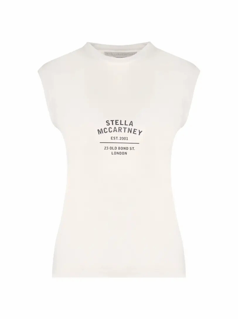 

Трикотажная футболка с логотипом Stella McCartney
