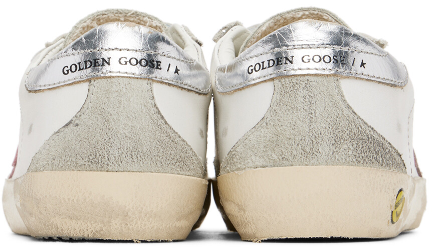 

Детские белые кроссовки Old School Golden Goose