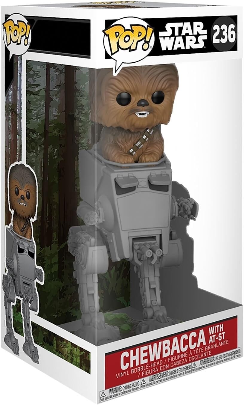 

Фигурка Funko POP! Deluxe: Star Wars - Chewbacca in at-ST Collectible Toy