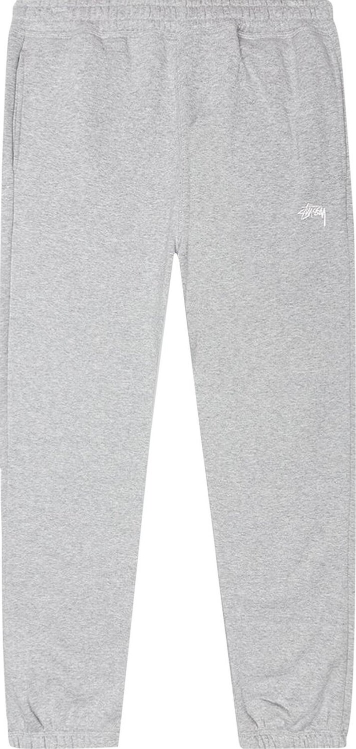 

Брюки Stussy Stock Logo Pant 'Grey Heather', серый