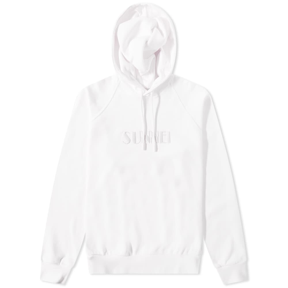 

Толстовка Sunnei Logo Embroidered Hoody, Белый