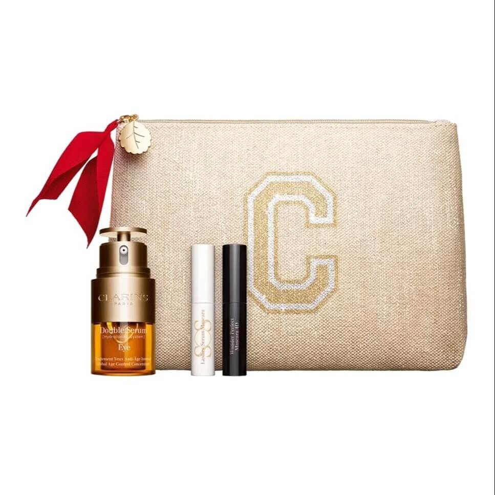 

Подарочный набор Clarins Double Serum Eye, 4 предмета