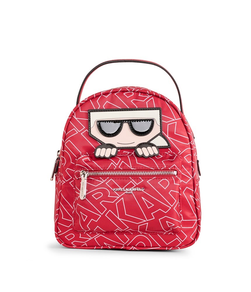 

Рюкзак amour из нейлона Karl Lagerfeld, красный