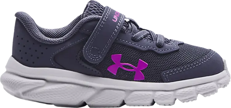 

Кроссовки Under Armour Assert 9 AC TD Tempered Steel Pink Fog, синий