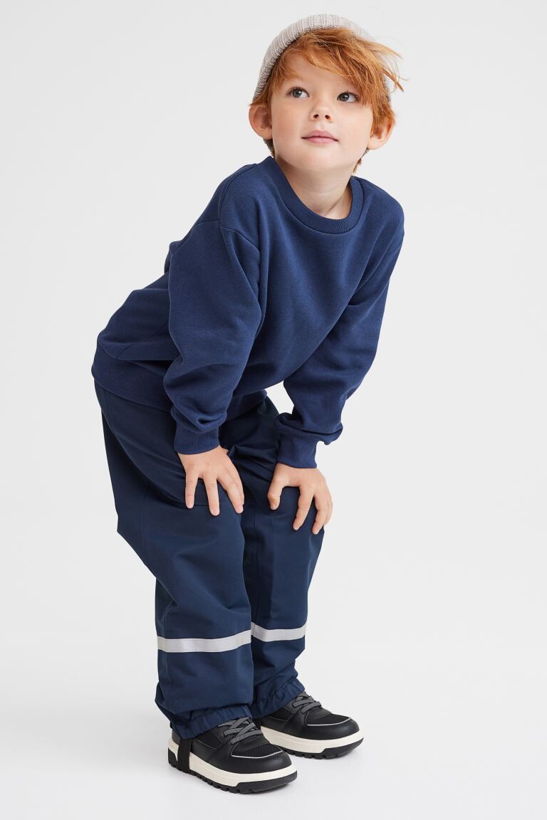 

Брюки с защитой от ветра и воды H&M, темно-синий