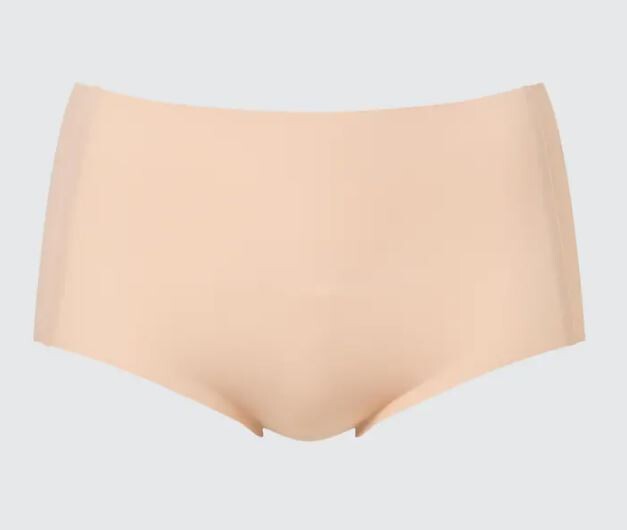 

Нижнее белье с высокой посадкой ультрабесшовные Uniqlo Airism Ultra Seamless High Rise, бежевый