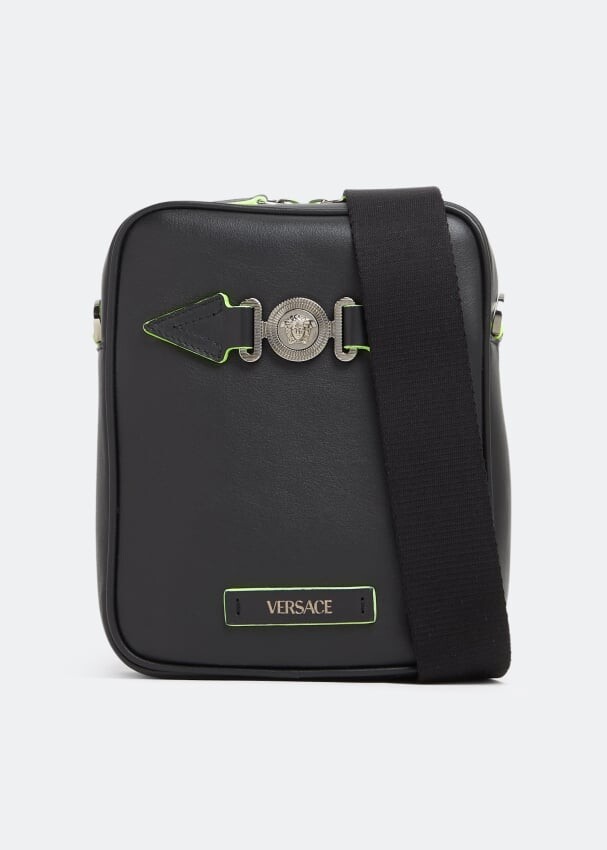 

Сумка VERSACE Medusa biggie pouch bag, черный