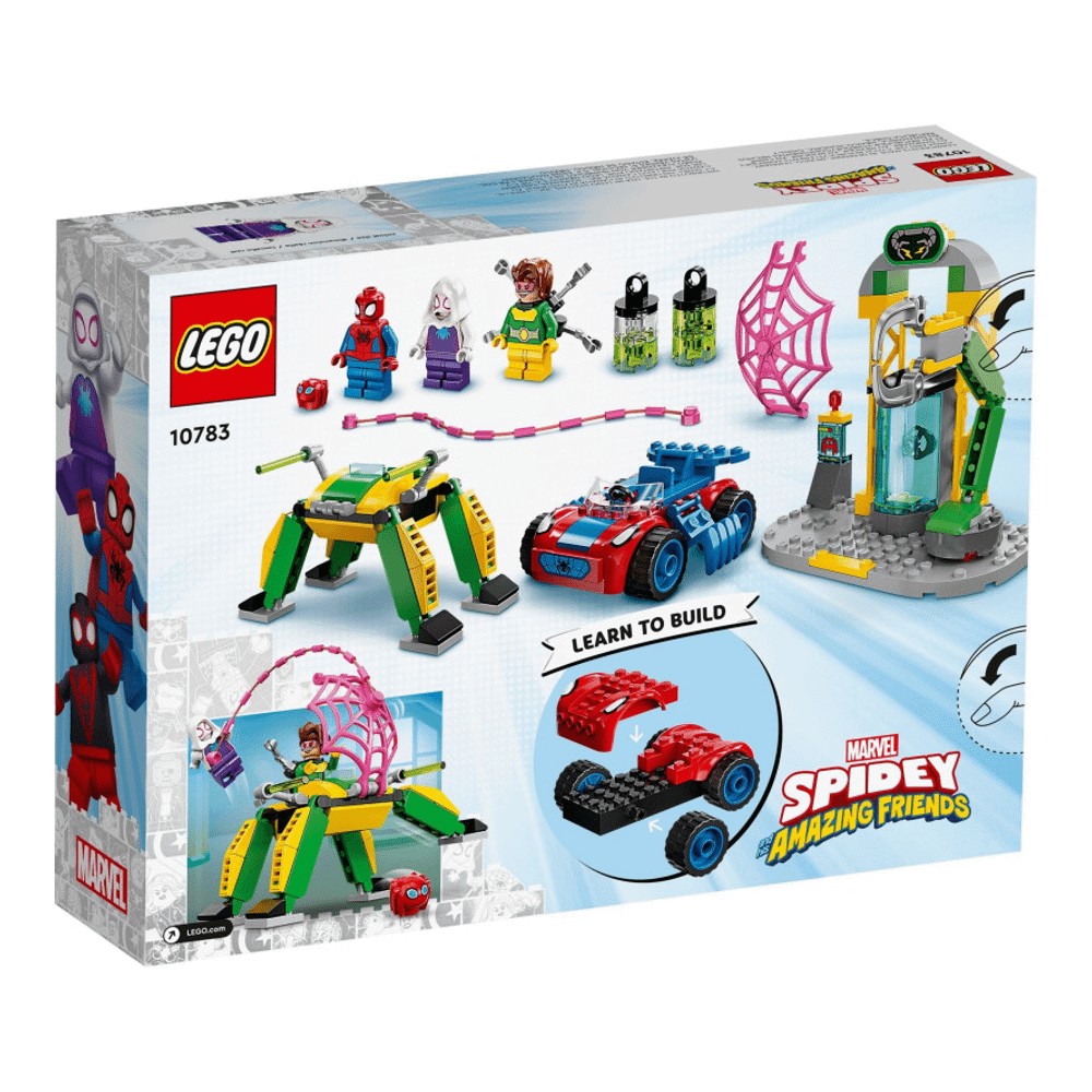 Конструктор LEGO Super Heroes 10783 Человек-паук в лаборатории Дока Ока